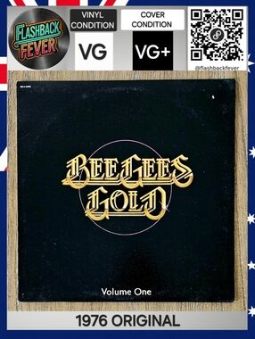 BEE GEES•Gold Volume One•1976 US (#RS-1-3006) Santa Maria Pressing